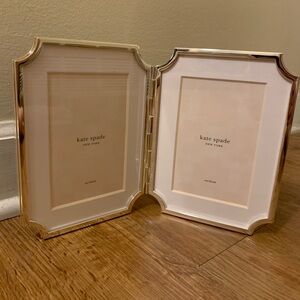 NWT Kate Spade Sullivan Street 4 x 6 Double Hinge Frame